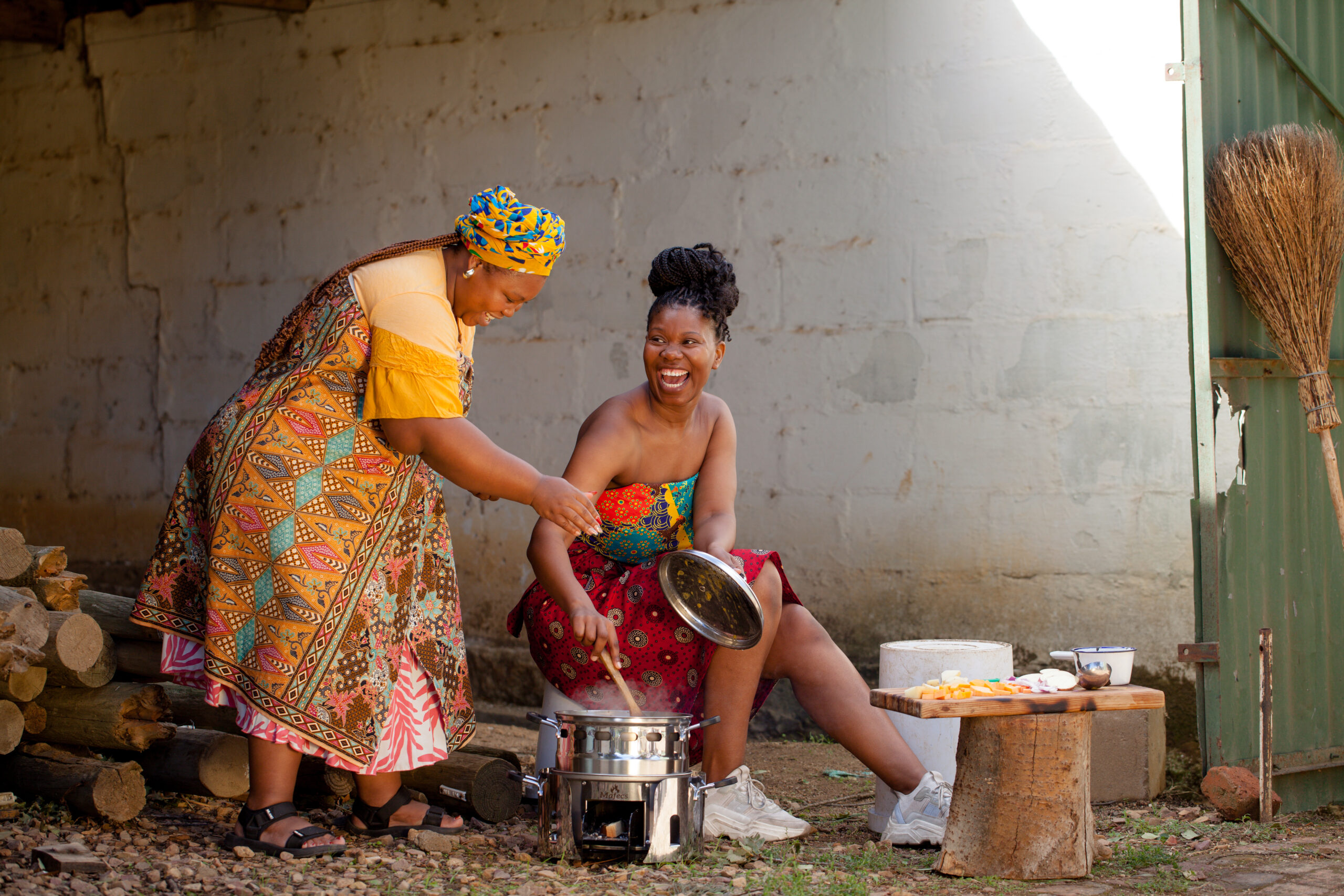 Image of Mo and Aviwe